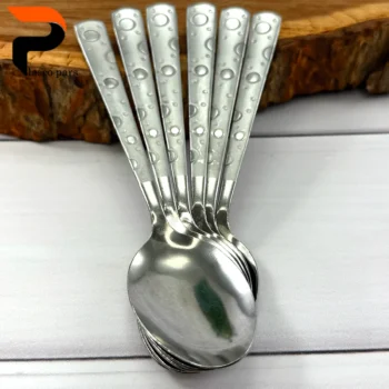 قاشق استیل 6 عددی توپی - Image 6