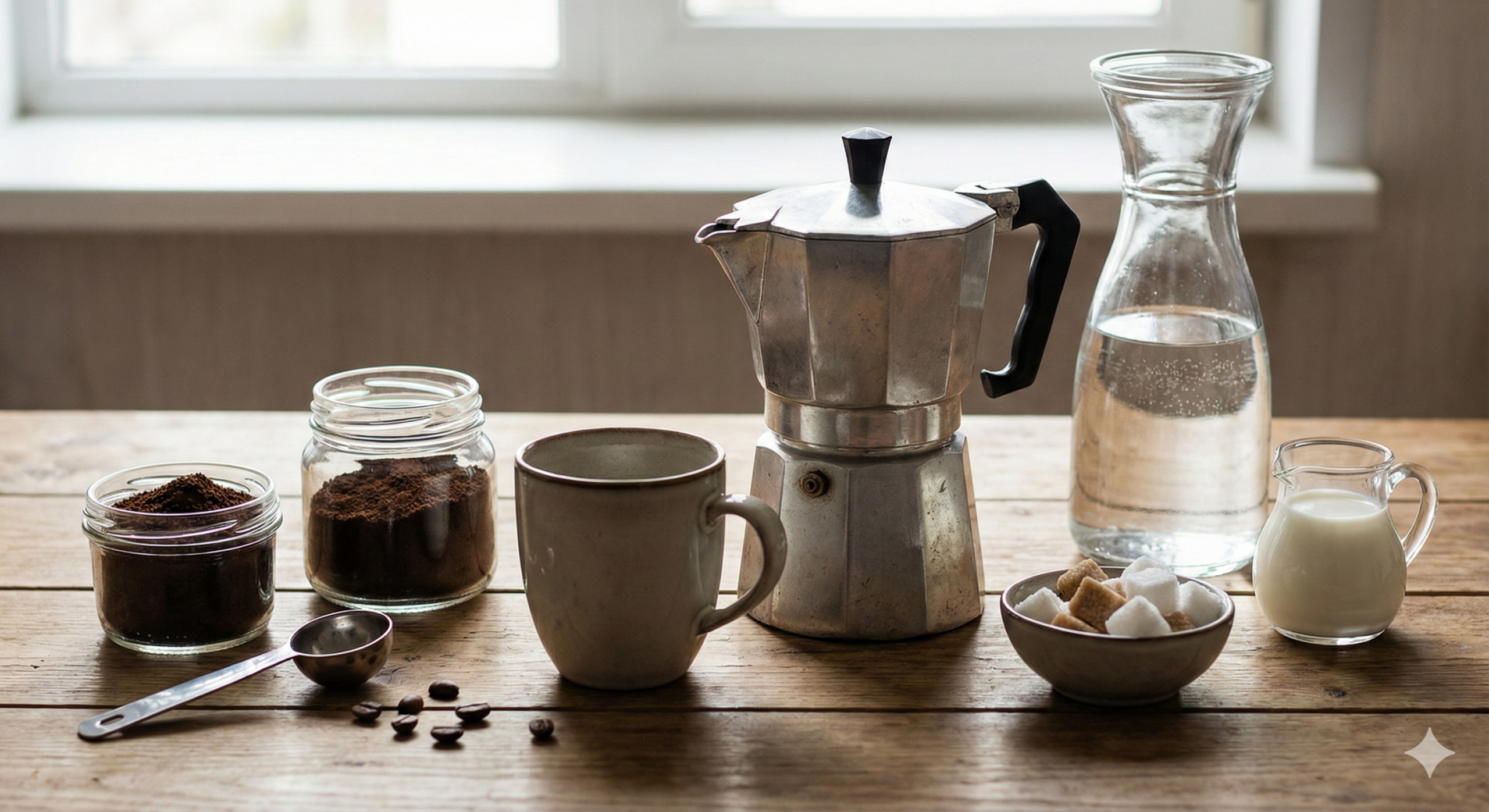 قهوه خامه ای با موکاپات