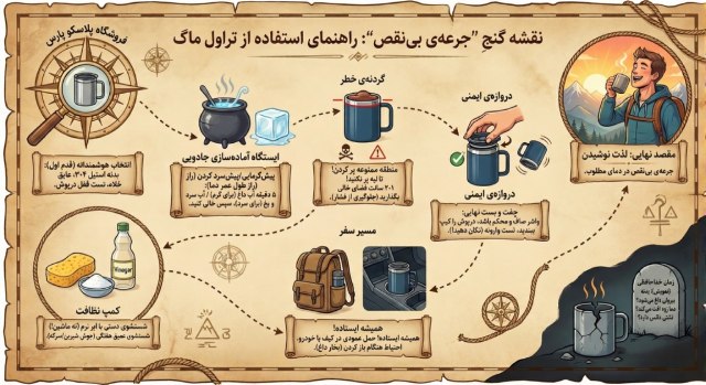 نحوه استفاده از تراول ماگ