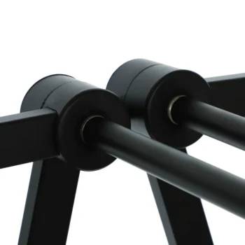 بندرخت آلومینیوم بزرگ هفت پله B934 مشکی - Image 5