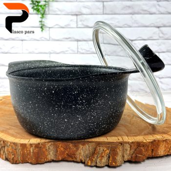 قابلمه 24 آدانا درب پیرکس مشکی هاناتک - Image 3