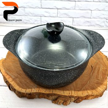 قابلمه 28 آدانا درب پیرکس مشکی هاناتک - Image 3