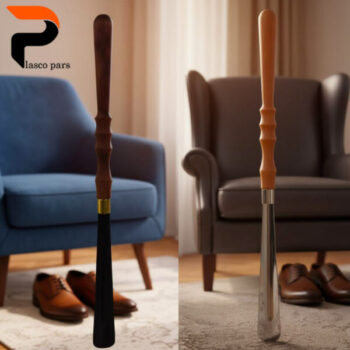 پاشنه کش دسته چوبی استیل  WS - Image 6