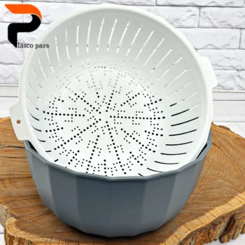 ست کاسه آبکش آلابون سایز 2 زیبا - Image 3