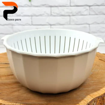 ست کاسه آبکش آلابون سایز 2 زیبا - Image 6