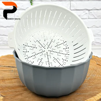 ست کاسه آبکش آلابون سایز 3 زیبا - Image 6