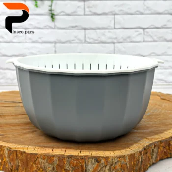 ست کاسه آبکش آلابون سایز 3 زیبا - Image 4