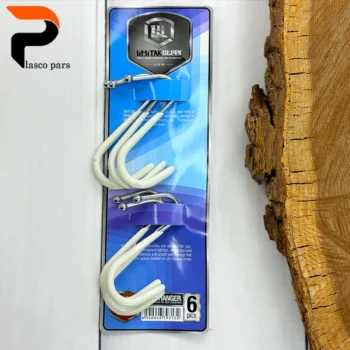 قلاب اس 6 عددی روکش دار لیمیتاک - Image 2