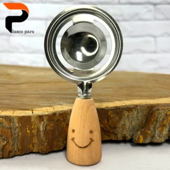 جداکننده زرده تخم مرغ دسته چوبی لبخند - Image 2