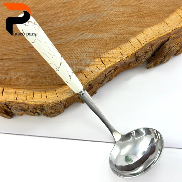 ملاقه تک سرامیکی طرح ماربل