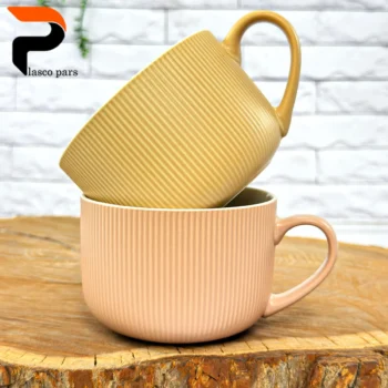 لیوان بزرگ دسته دار سوپ - Image 4