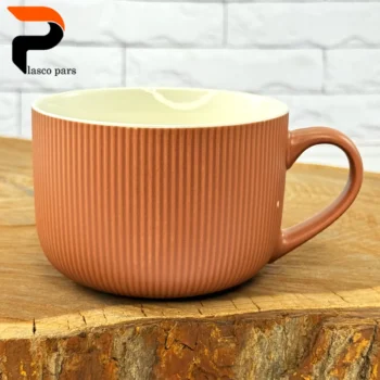 لیوان بزرگ دسته دار سوپ - Image 6