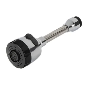 فشار شکن بلند دکمه دار کروم اطلس