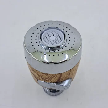 فشارشکن کوتاه دکمه دار طرح چوب اطلس