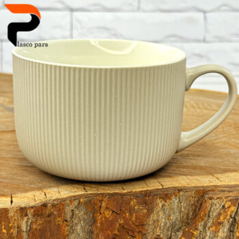 لیوان بزرگ دسته دار سوپ - Image 2