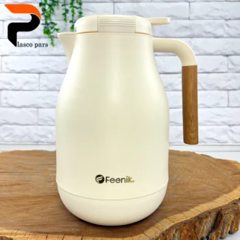 فلاسک 1.5 لیتری دسته چوبی فنیک