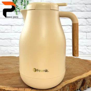 فلاسک 1.5 لیتری دسته چوبی فنیک - Image 4