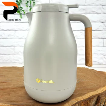 فلاسک 1.5 لیتری دسته چوبی فنیک - Image 6
