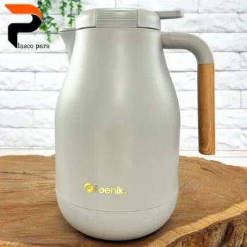 فلاسک 1.5 لیتری دسته چوبی فنیک - Image 7