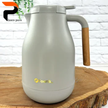 فلاسک 1.5 لیتری دسته چوبی فنیک - Image 8