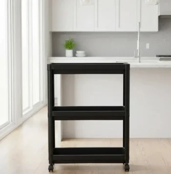 استند ترولی 3 طبقه چرخدار رویال - Image 5