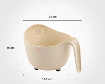 ست برنج شوی دسته دار لیمون - Image 4