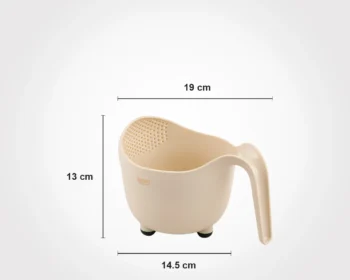 ست برنج شوی دسته دار لیمون - Image 3