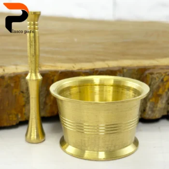 هاون برنجی قطر 6.5 - Image 4