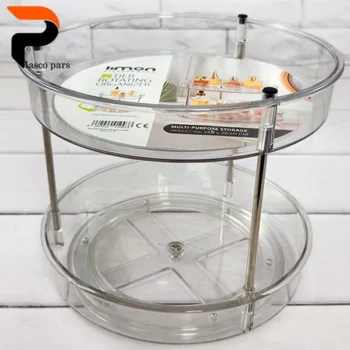 نظم دهنده نشکن 2 طبقه گردان لیمون - Image 2