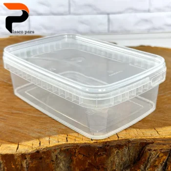 ظرف 1.2 مستطیل 5 عددی پولاد طب - Image 3