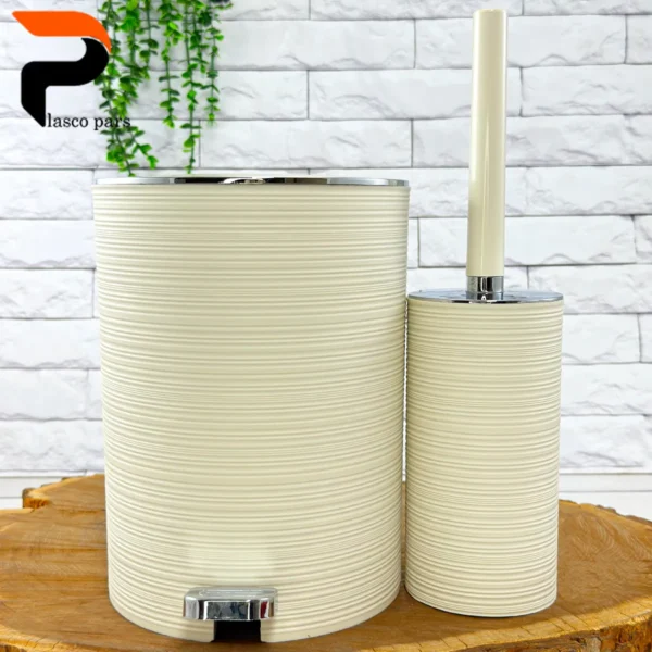 سطل و فرچه پدالی دنیرو پادیز