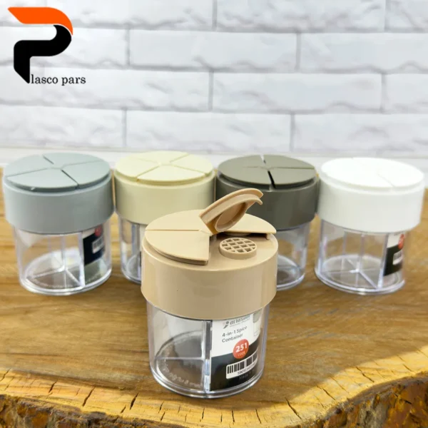 نمک پاش 4 خانه چاشت آریسام 251