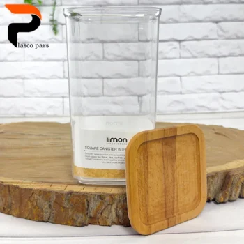 بانکه 4 گوش سارینا درب چوبی سایز 1 لیمون - Image 5