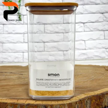 بانکه 4 گوش سارینا درب چوبی سایز 1 لیمون