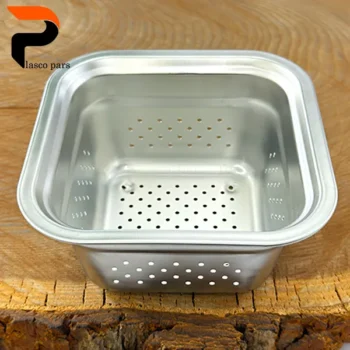 تفاله گیر سینک استیل مربع