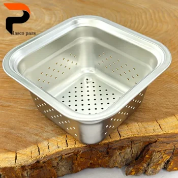 تفاله گیر سینک استیل مربع - Image 3