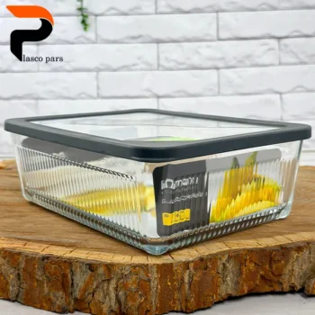 ظرف شیشه ای 2.25 شیاردار لیمون - Image 12