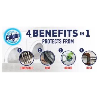 قرص جرم گیر لباسشویی Calgon - Image 3