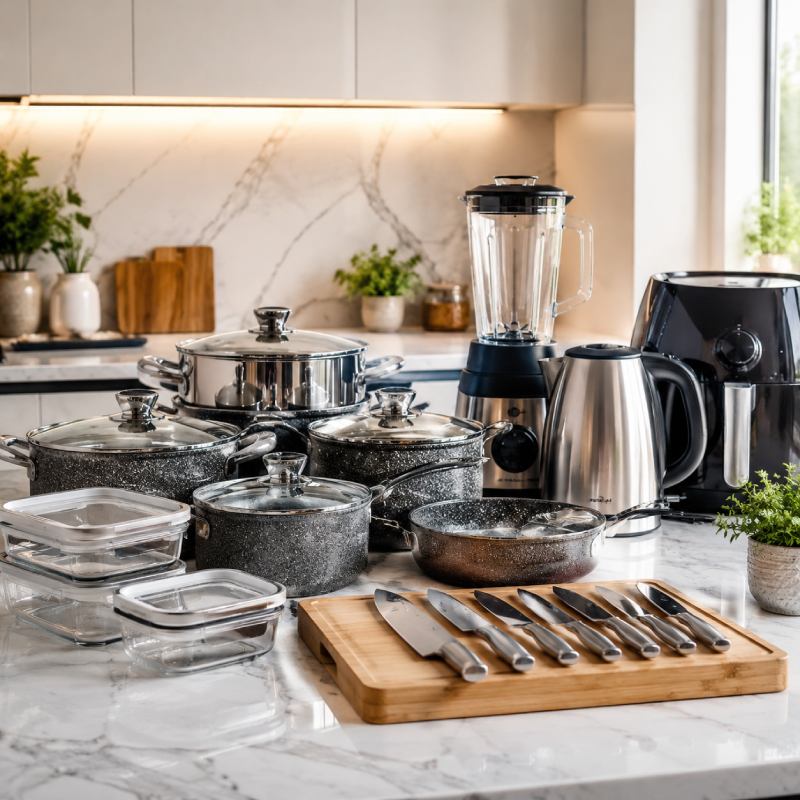 راهنمای خرید ابزار آشپزخانه برای جهزیه
