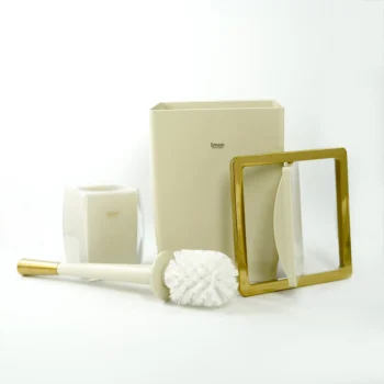 سطل و فرچه چهار گوش 2جداره کلاسیک لیمون - Image 7