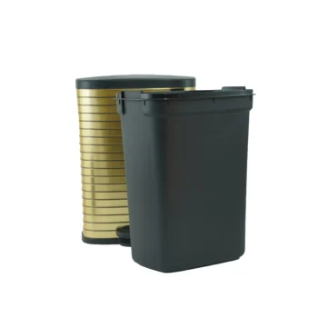سطل پدالی آرامبند کوچک طلایی تایلندی بازن - Image 7