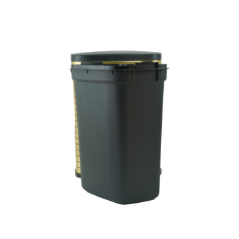 سطل پدالی آرامبند بزرگ طلایی تایلندی بازن - Image 7