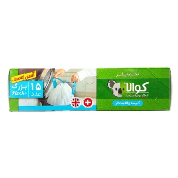 کیسه زباله بندار 80*65 جعبه ای سفید کوآلا