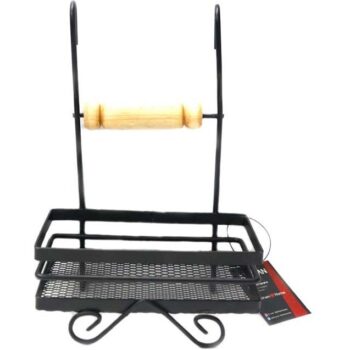 جا اسکاچی آویز مشکی دسته چوبی B010 - Image 2