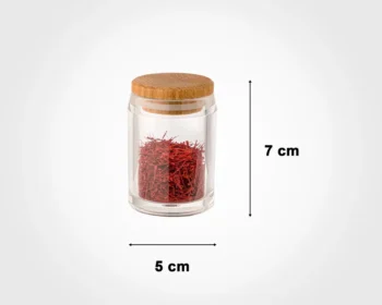 جازعفران بدنه اکرولیک درب چوبی لیمون - Image 2