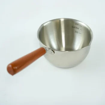 شیر جوش دو لبه استیل 300 دسته چوبی WP - Image 2