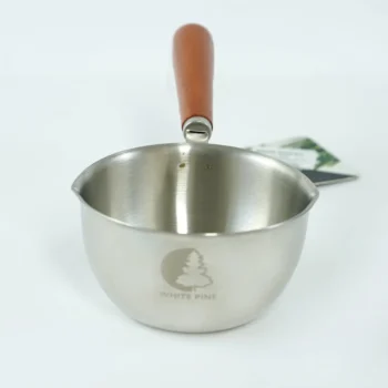 شیر جوش دو لبه استیل 300 دسته چوبی WP - Image 4